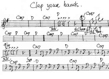 Clap You Hands sheet