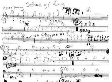 Colour Of Love sheet