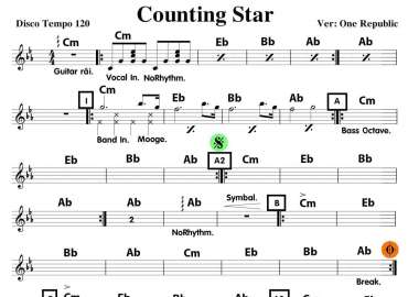 Counting Star sheet