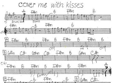 Cover Me With Kisses sheet