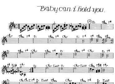 Baby cani hold you sheet