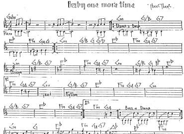 Baby one more time sheet