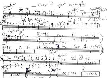 Can't Get Enough sheet