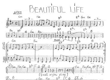 Beautiful life sheet
