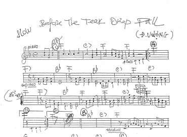 Befone the teak drep fall sheet