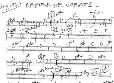 Before he cheats sheet