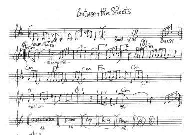 Between the sheets sheet