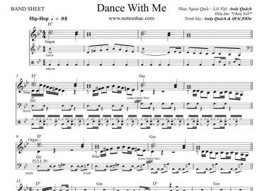Dance With Me sheet