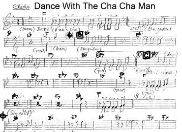 Dance With The Cha Cha Man sheet