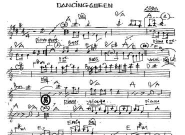 Dancing Queen sheet