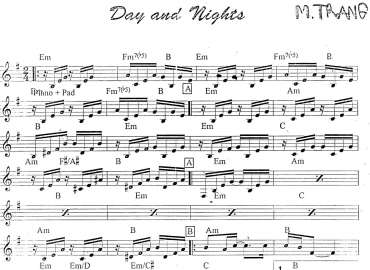 Day And Nights sheet