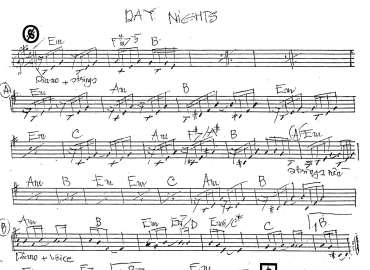 Day Nights sheet