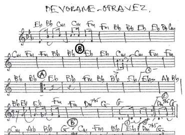Devorame- Otravez sheet