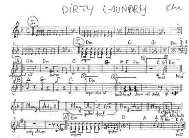 Dirty Laundry sheet