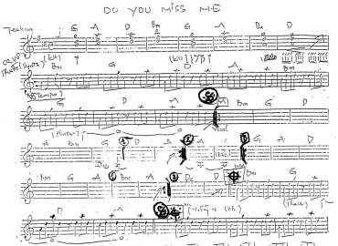 Do You Miss Me sheet