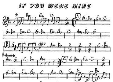 If You Were Mine sheet