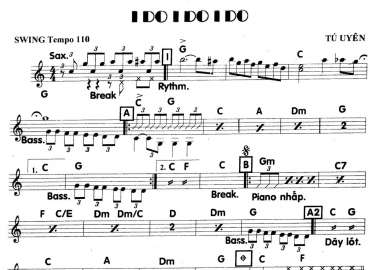 I Do I Do I Do sheet