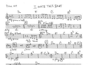 I Hate This Part sheet