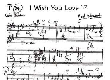 I Wish You Love sheet