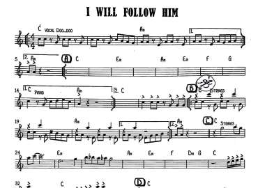 I Will Follow Him sheet