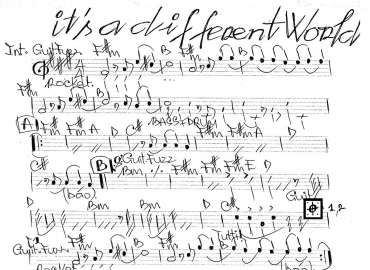 It's A Different World sheet