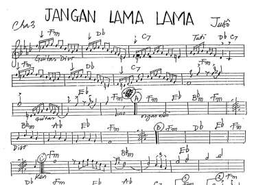 Jangan lama lama sheet