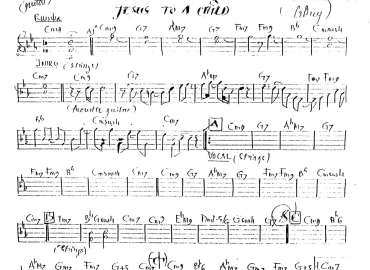 Jesus to a crild sheet