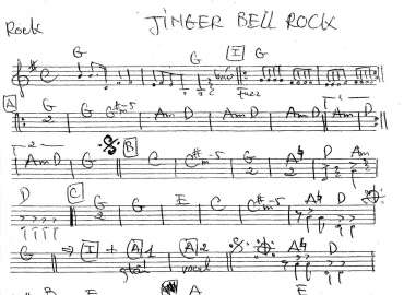 Jinger bell rock sheet