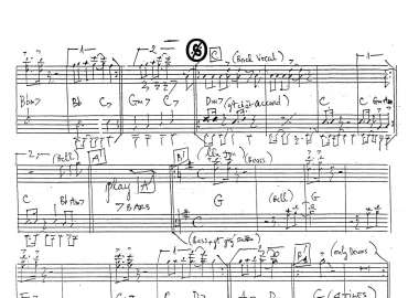 I Can't Get No sheet