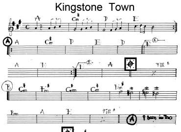 Kingstone town sheet