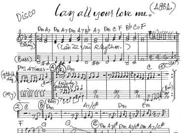 Lay All Your Love Me sheet