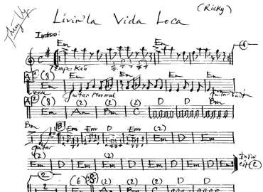 Livinla Vida Loca sheet