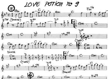 Love Potion No 9 sheet