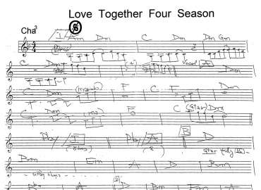 Love Together Four Season sheet
