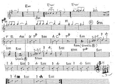 Lady Marmalade sheet