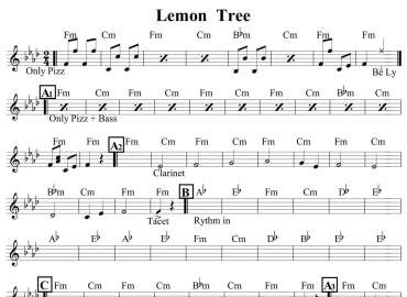 Lemon Tree sheet