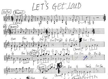 Let's Get Loud sheet