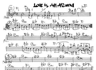 Love Is An Around sheet