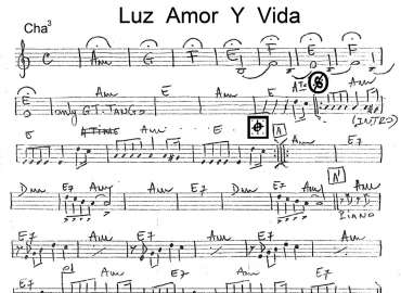 Luz Amor Y Vida sheet