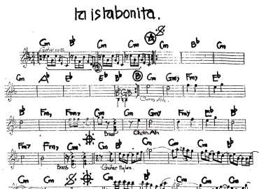 La Is La Binita sheet