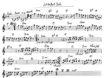 Lambada sheet