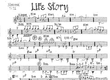 Life Story sheet