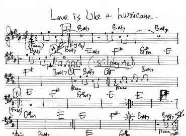 Love Is Like A Hussicare sheet