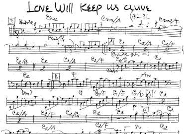Love Will Keep Us Wave sheet