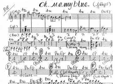 Oh Mamy Blue sheet