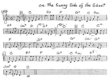 On The Sunny Side Of The sheet