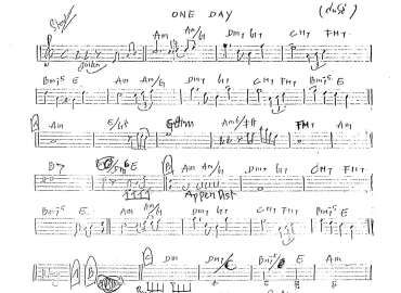 One Day sheet