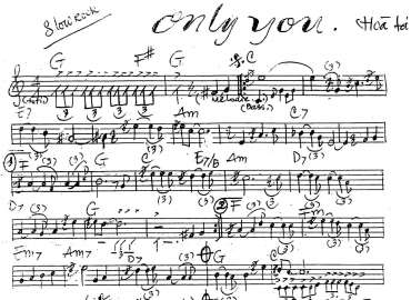 Only You sheet