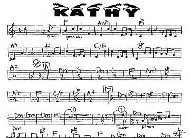 Kathy sheet