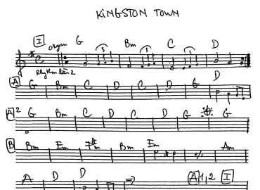 Kimgston towm sheet